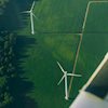 Windmills as seen from above